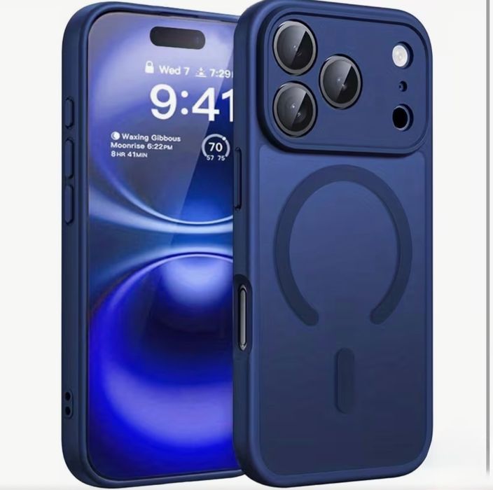 Iphone 17/AIR/17 PRO/17 PRO MAX - Husa Magsafe PC Protectie Completa