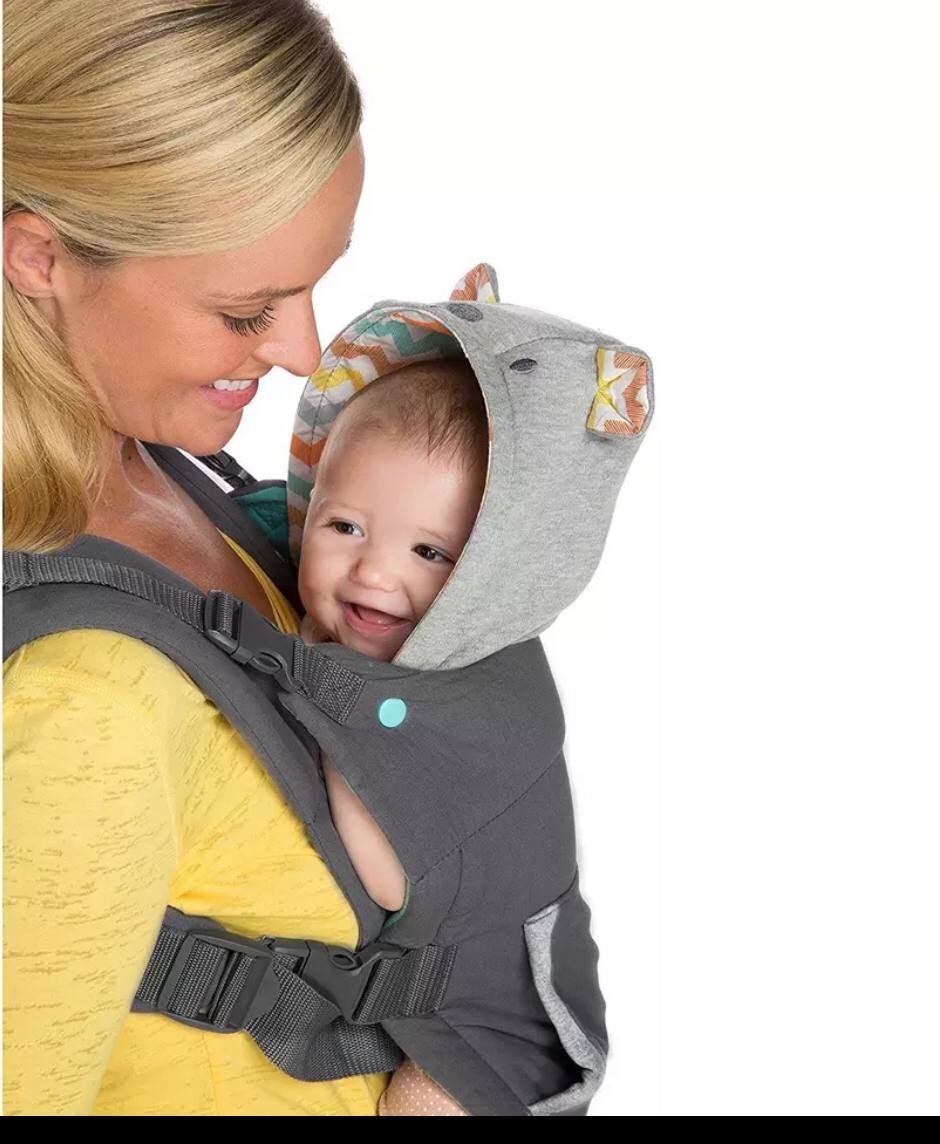 Рюкзак-кенгуру Infantino Cuddle up ergonomic hoodie