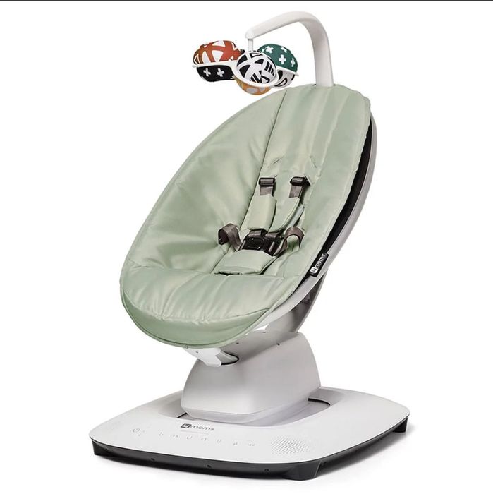 Бебешка люлка 4moms MamaRoo 5.0 НОВА + подложка за новородено + още