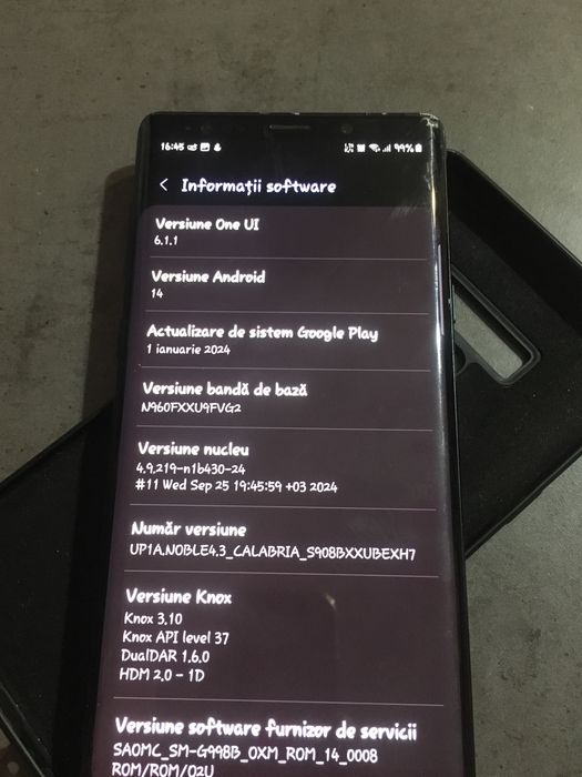 Samsung note 9-cutie originala+17huse incluse