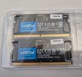 Kit dual channel Crucial 16GB (2x8GB) DDR5 5600 SODIMM CL46, 1.1V, nou