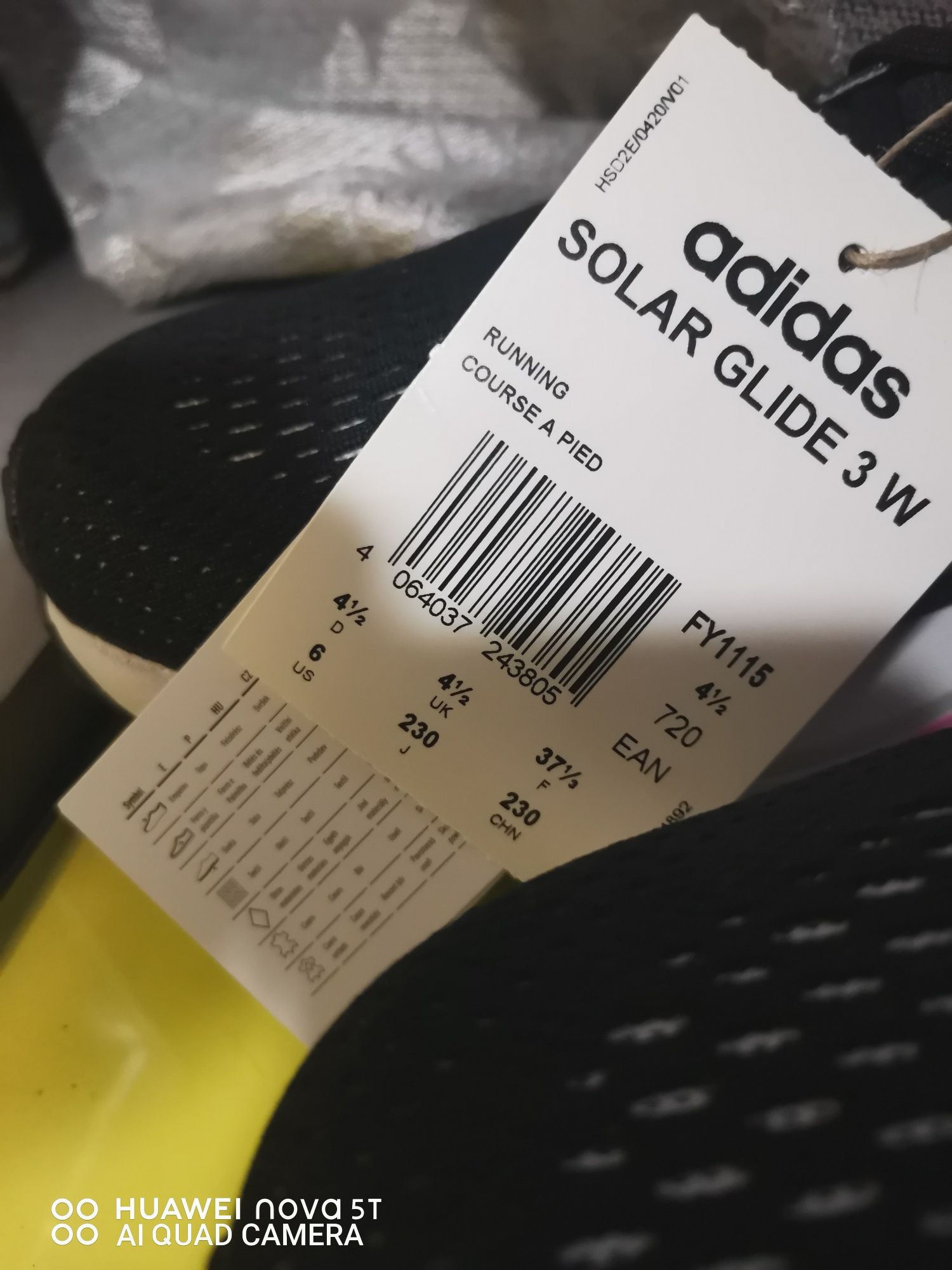 Adidas solar glide 3w. /nr 36.5 și 37.
