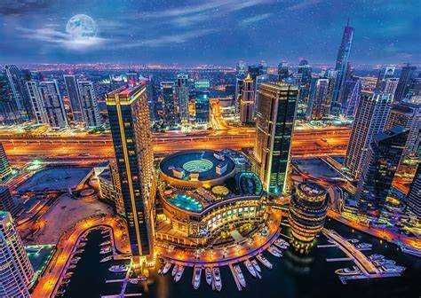 Puzzle tablou - Dubai Marina