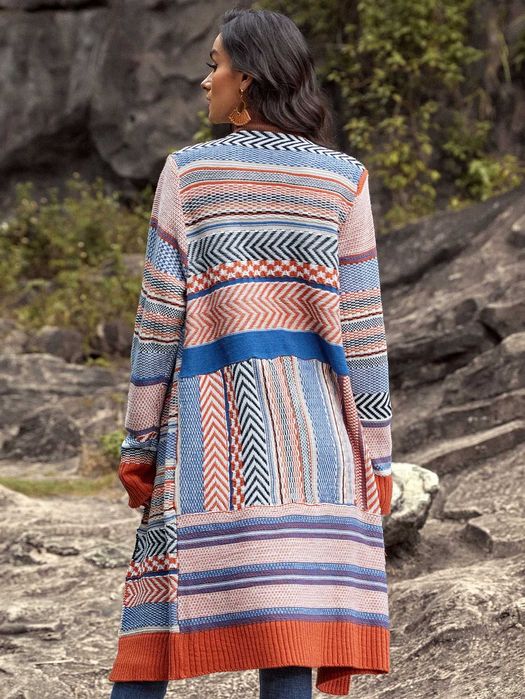 Бохо жилетка, Ефектна жилетка, жилетка райе