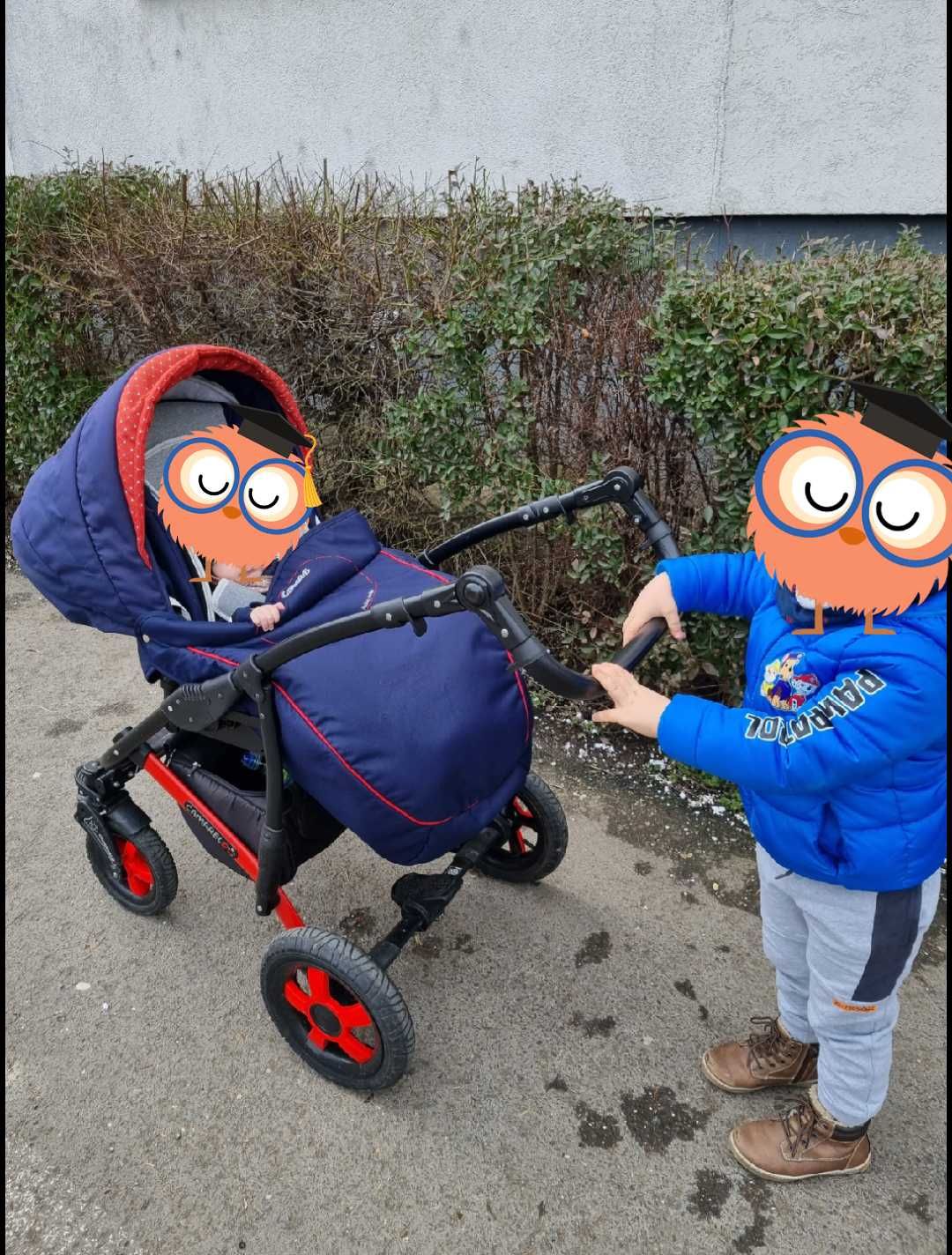 Carucior 3in1  camarelo
