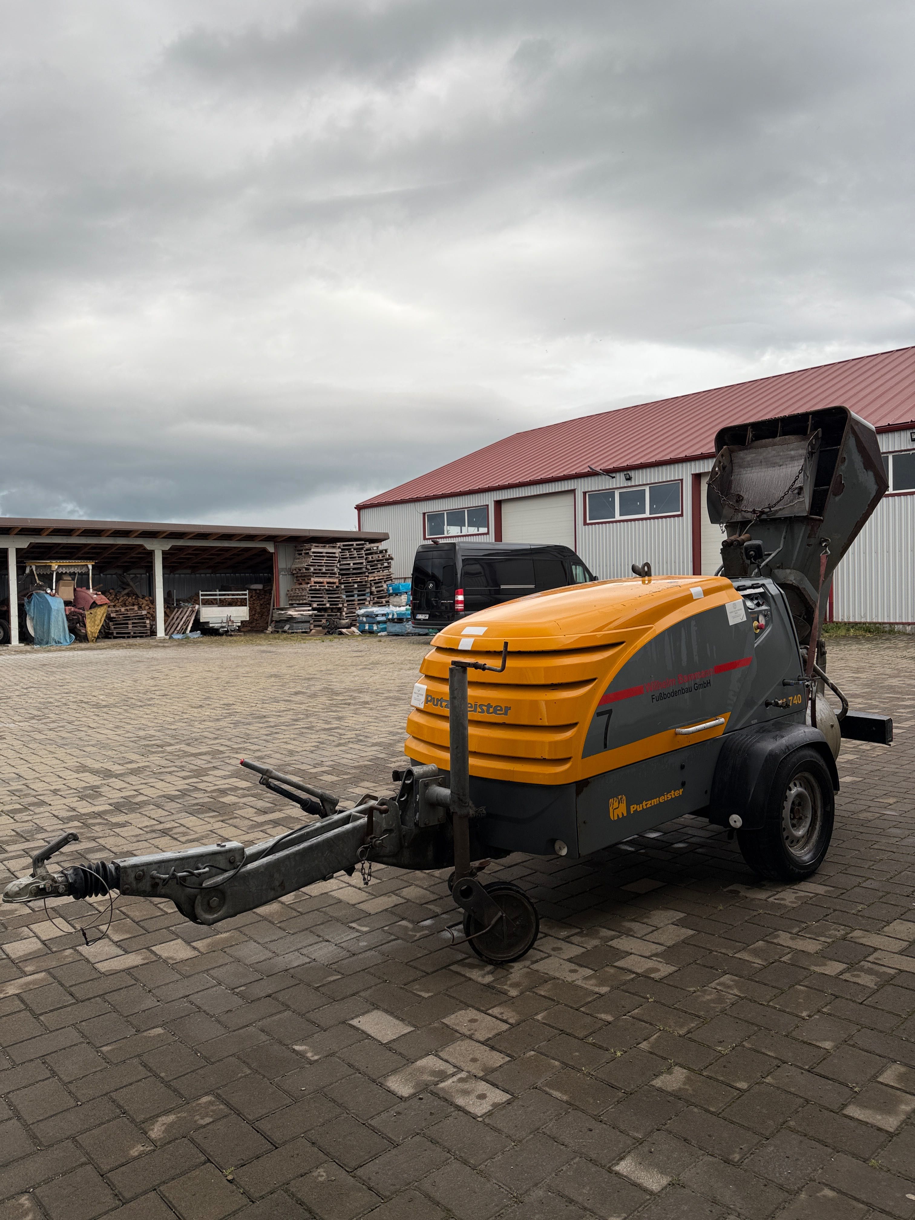 Pompa de Sapa Putzmeister M740 DBS 2019 TVA inclus