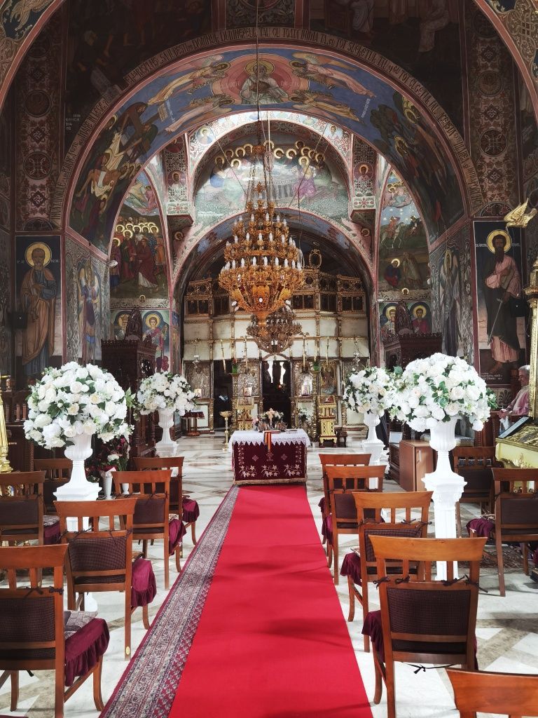 Decor biserica la nunta