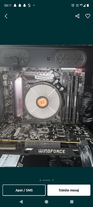 Vând placa ASUS MAXIMUS VIII GENE cu i 5-6600k