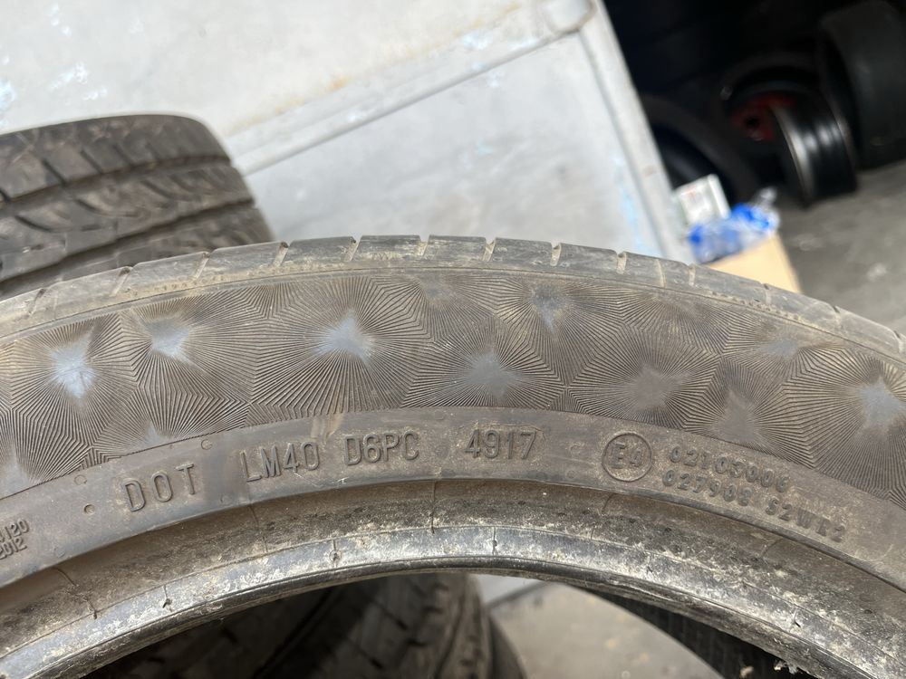 2 бр. летни гуми 225/50/17 Continental DOT 4917 4/5 mm