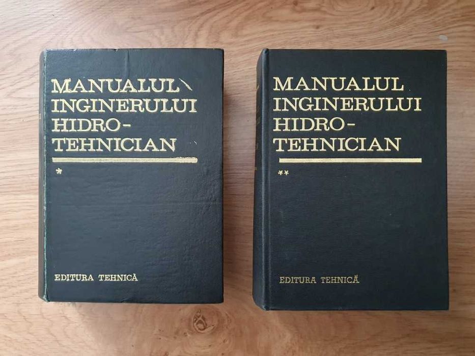 Manualul INGINERULUI HIDROTEHNICIAN - Dumitrescu, Pop (2 volume)