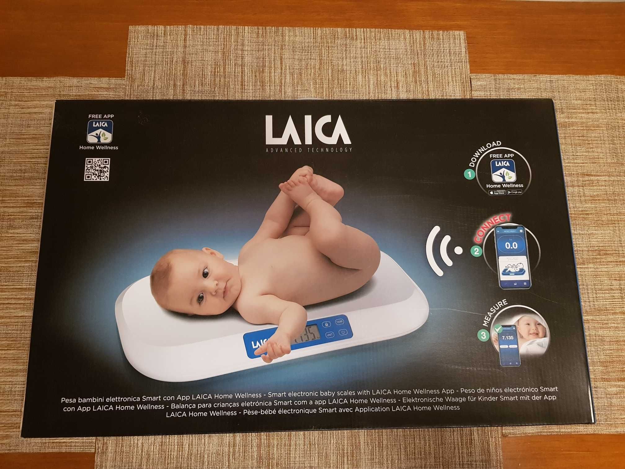 Cantar smart pentru bebelusi, PS7030 Laica - in garantie