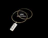 Bijuteria Royal cercei din aur 14k 2.19 gr