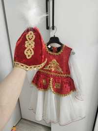 Казахское национальное платье для девочки