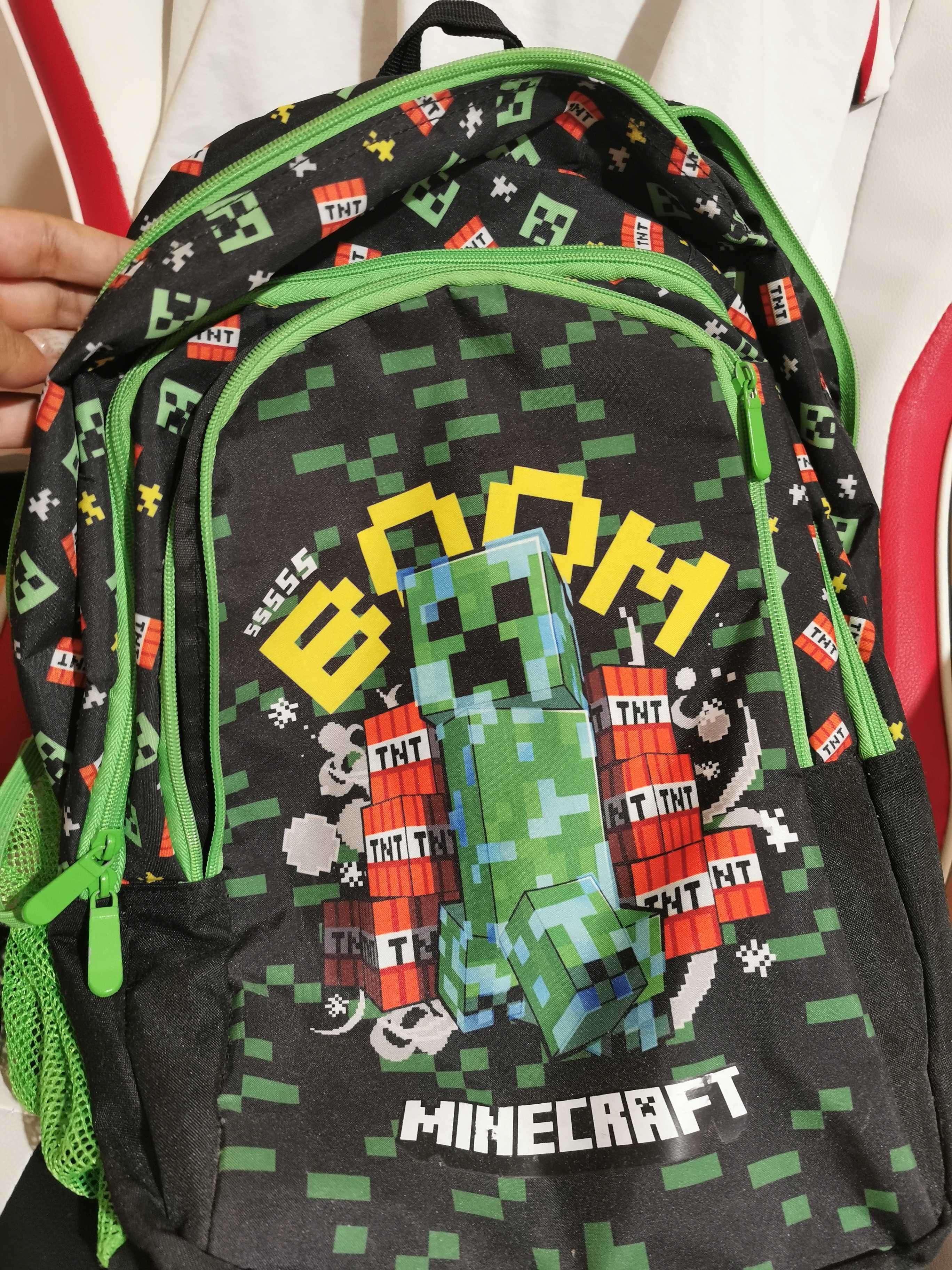 Ученическа раница Minecraft