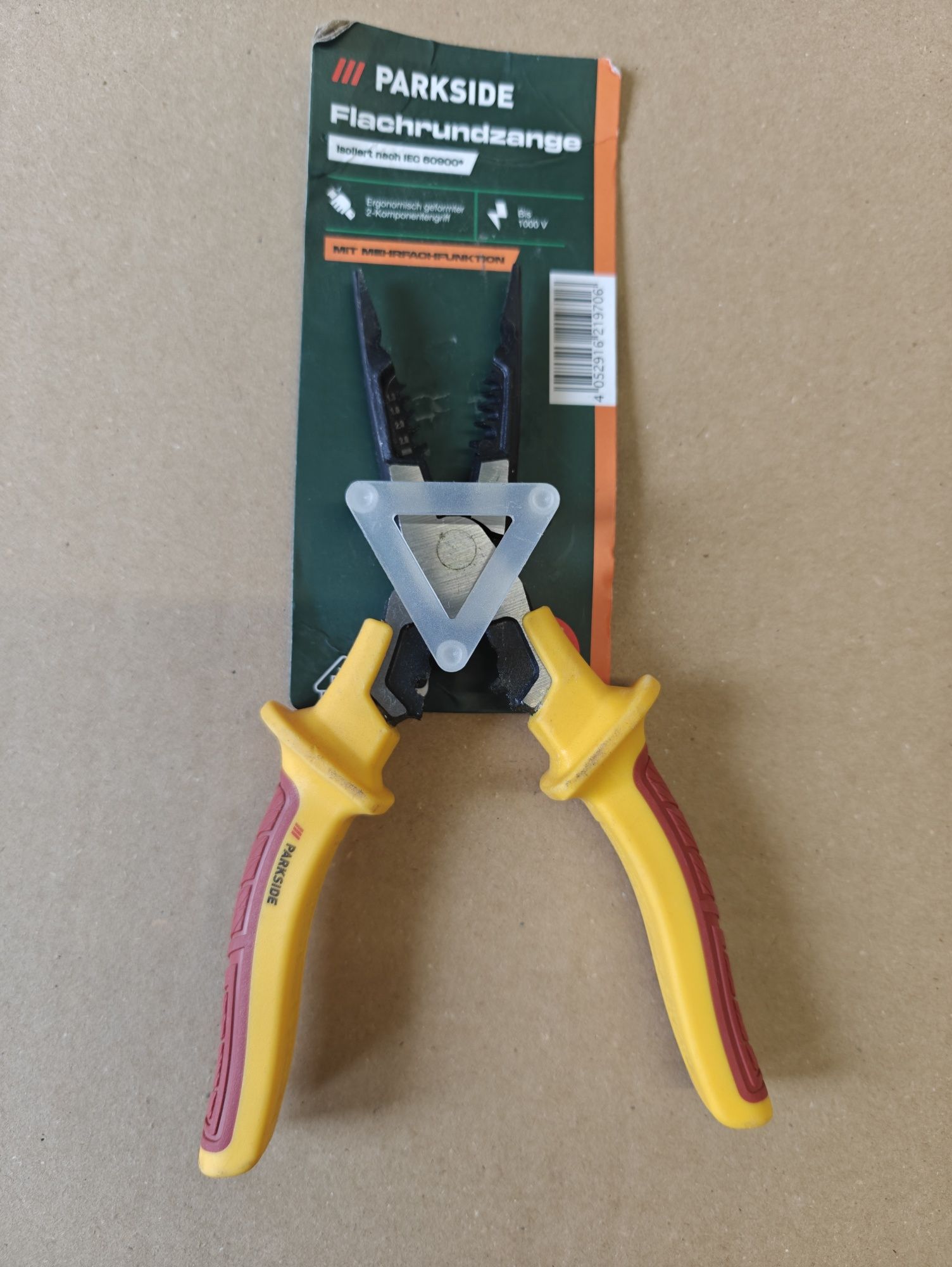 Cleste instalator electronica VDE ,mâner bicomponent electrician curen