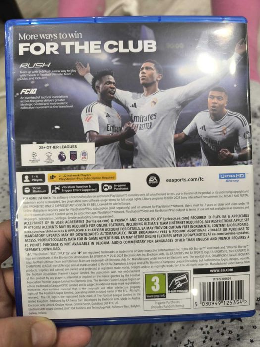 Fc 25 за playstation 5