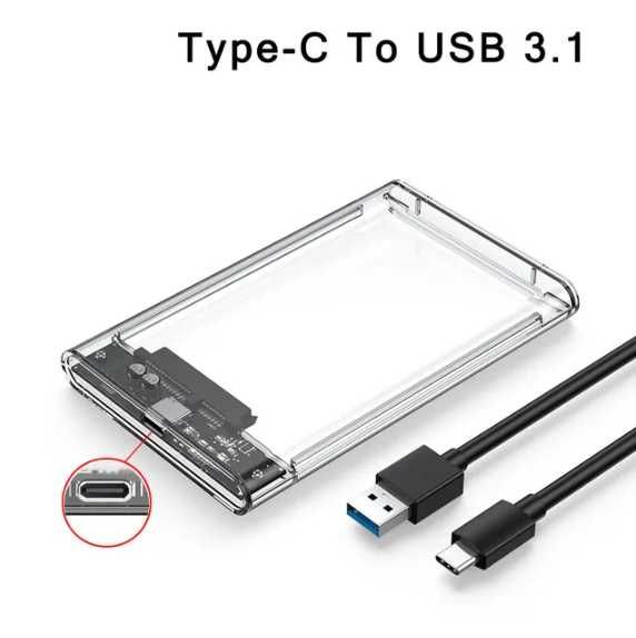 новые USB 3.1 (type C) Боксы для HDD - фирменные - гарантия - доставка