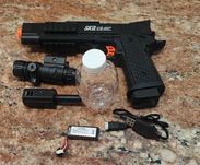Пейнтбол пистолет Dessert Eagle M1911  Painbol Outdoor&Indoor gel gun