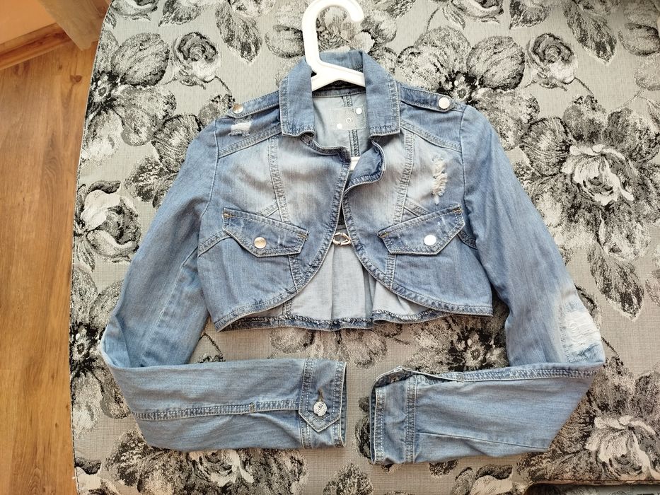 Дънкови якенца различни модели