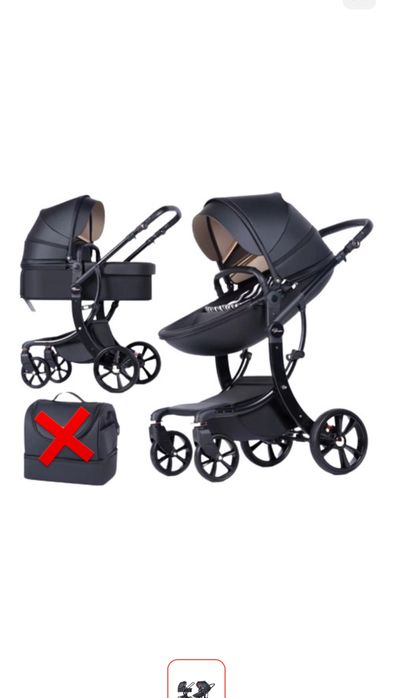 Продам детскую коляску Экокожа