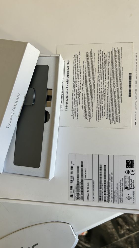 Macbook air 13 m1