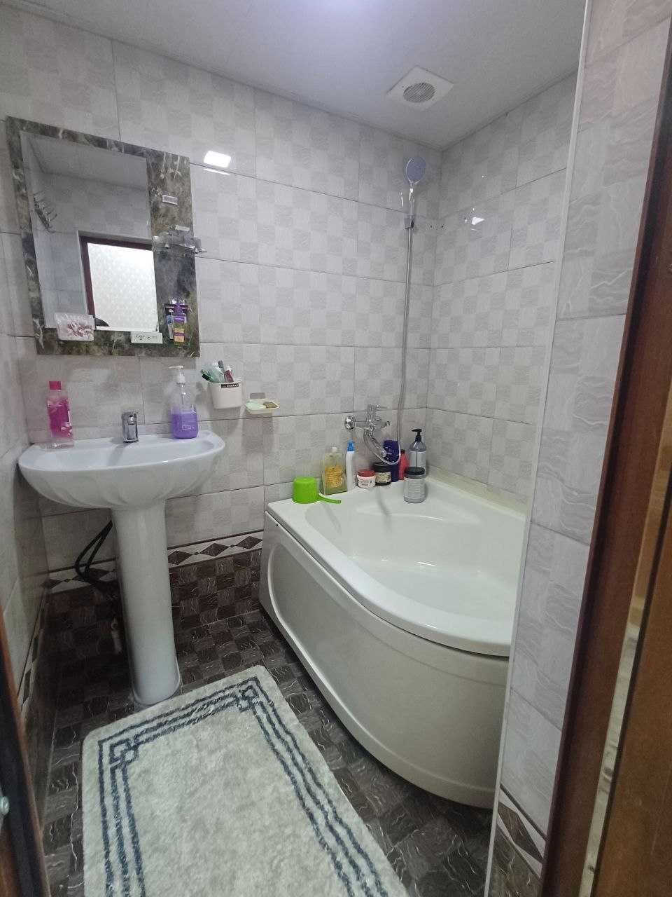 3-комнатная квартира в новостройке, 77 кв.м.Рудакий, район Техногазоил