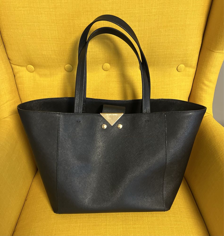 Emporio Armani, tote bag - дамска чанта голяма