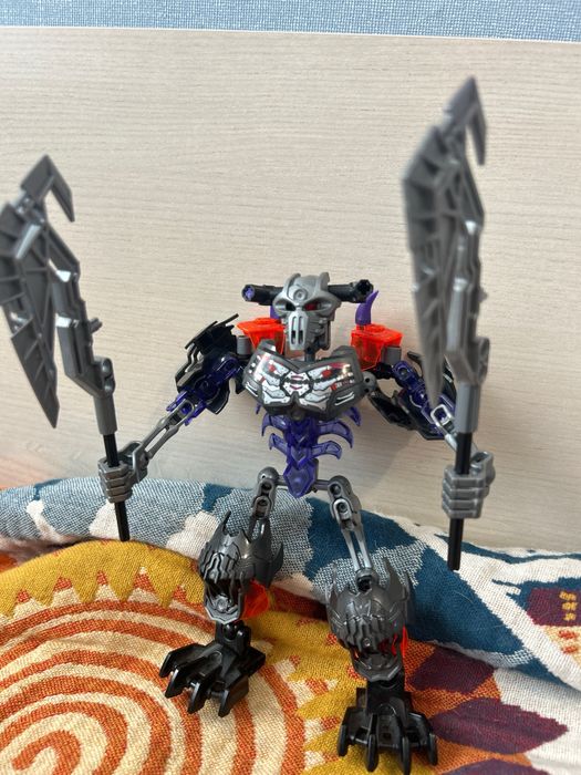 lego bionicle скулл башер