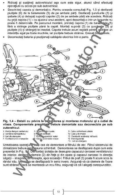 Manual reparatii in limba romana Mercedes Sprinter CDI (2000-2006)