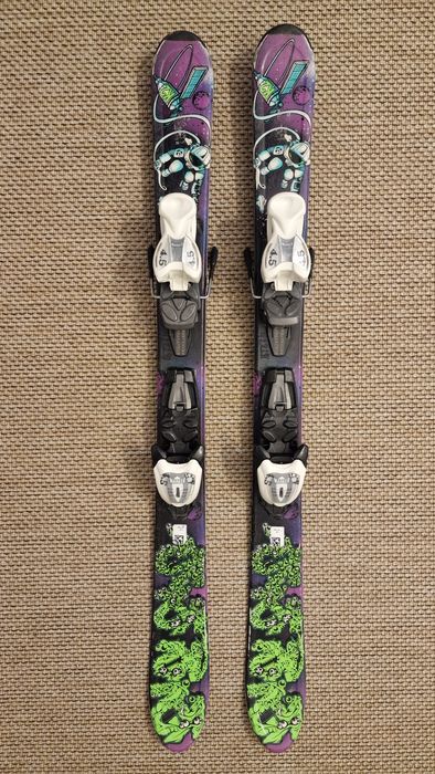 Skiuri copii 100 cm, K2 cu legături Marker