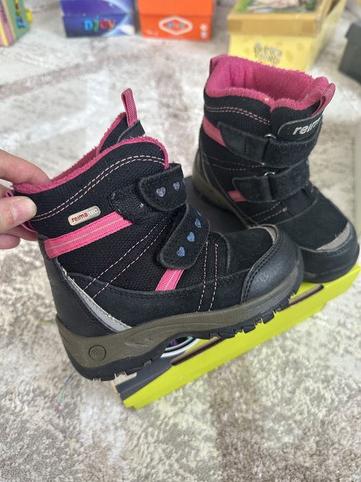 Сапоги детские сапожки для девочки Reima 25