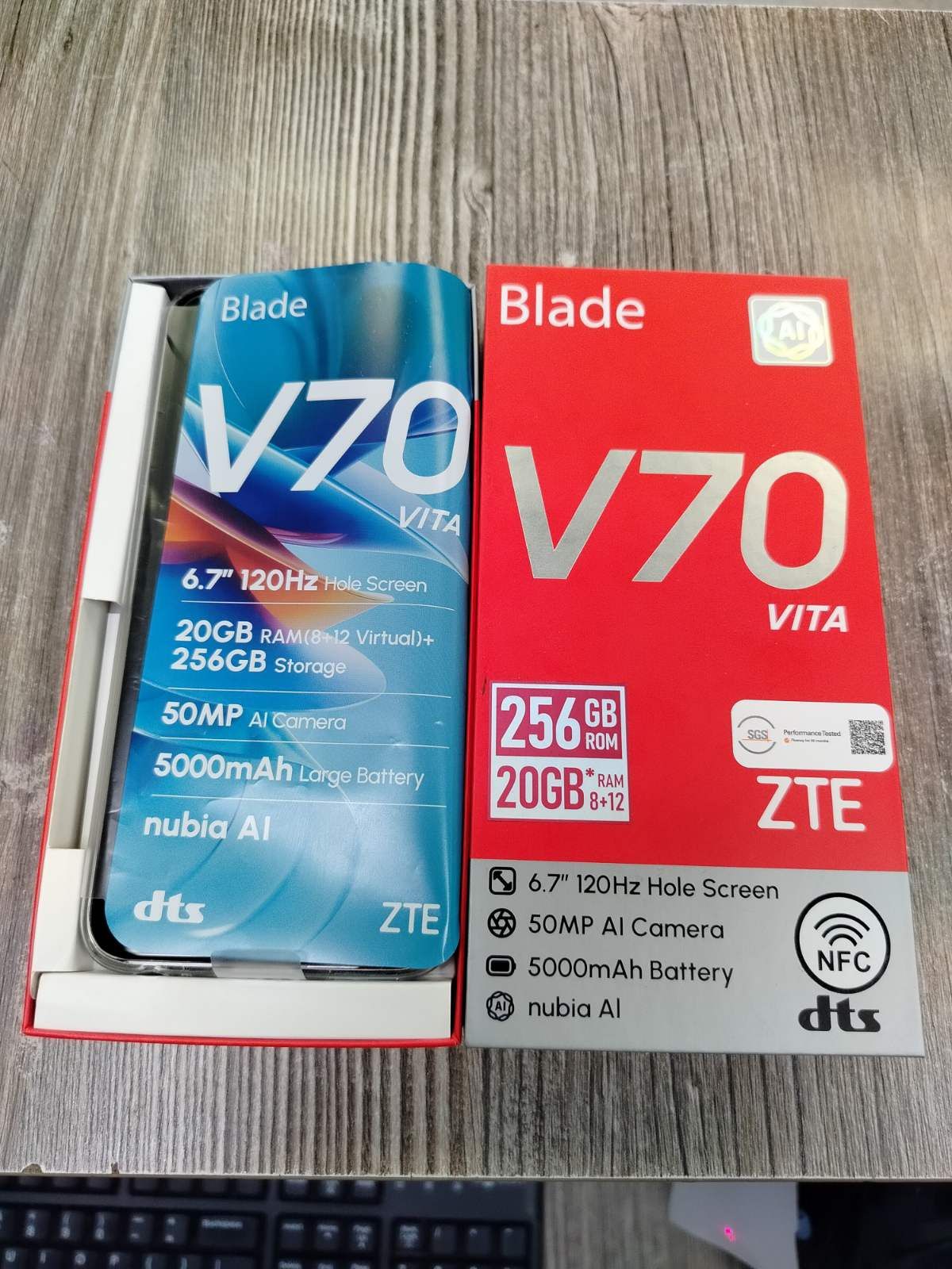 Нов ZTE Blade V70 Vita / 256GB / 20RAM / Гаранция