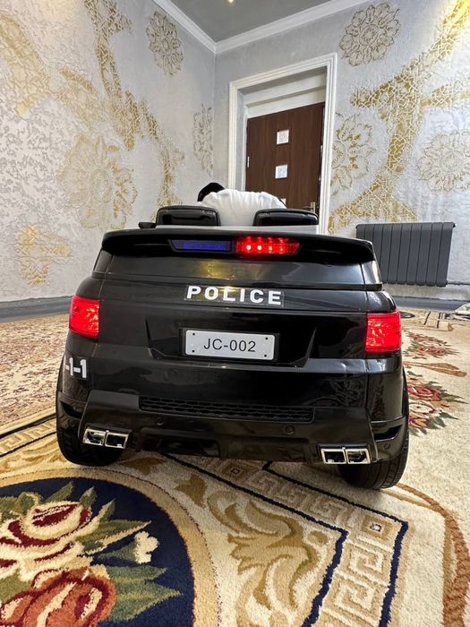 Детская машина новая электричка POLICE полный фулл от 1 года до 8 лет!