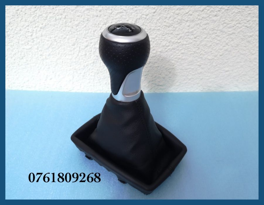 Manson + nuca schimbator piele S Line Audi A4 B6 B7 (2001-2008) cu 6T