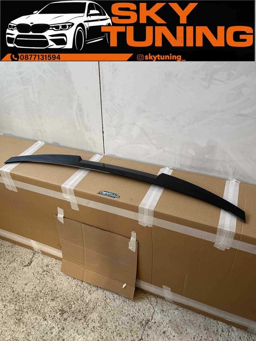 Bmw G30 Лип спойлер багажник тип М4 Бмв г30 добавка багажник lip bagaj