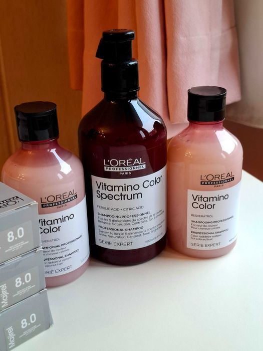 Професионални шампоани  и  бои за коса на L'OREAL