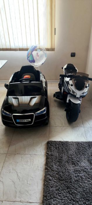 Електрически детски мотор и джип