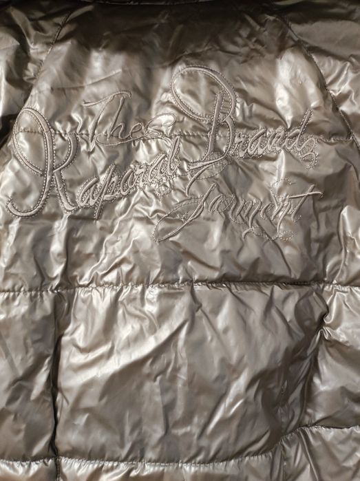 Момичешко сребристо яке