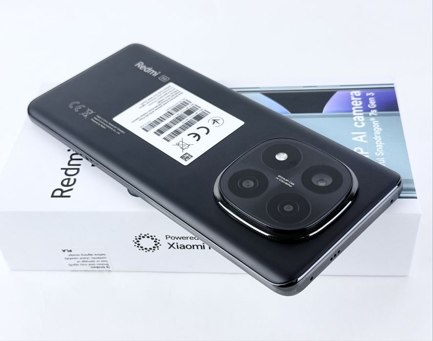 НОВ! Xiaomi Redmi Note 14 Pro + 5G 512GB 12RAM Black 2г. Гаранция!