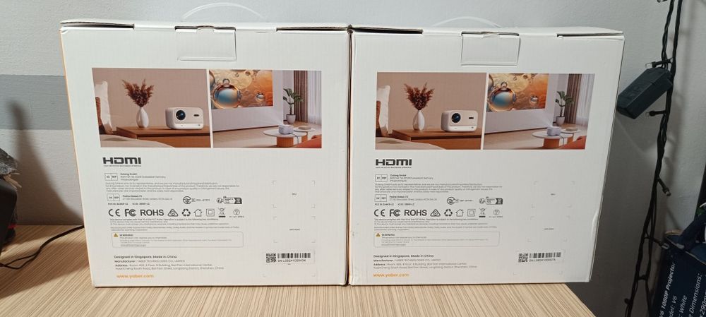 Videoproiector yaber l2s și v6