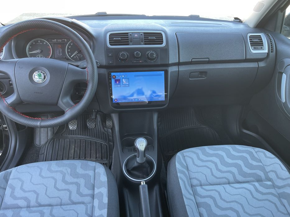 Ofetra! Skoda Fabia 1.2 MPI, Navigatie, klima,oglinzi electrice,jante