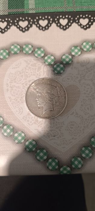 Продавам сребърна монета 1 долар 1922