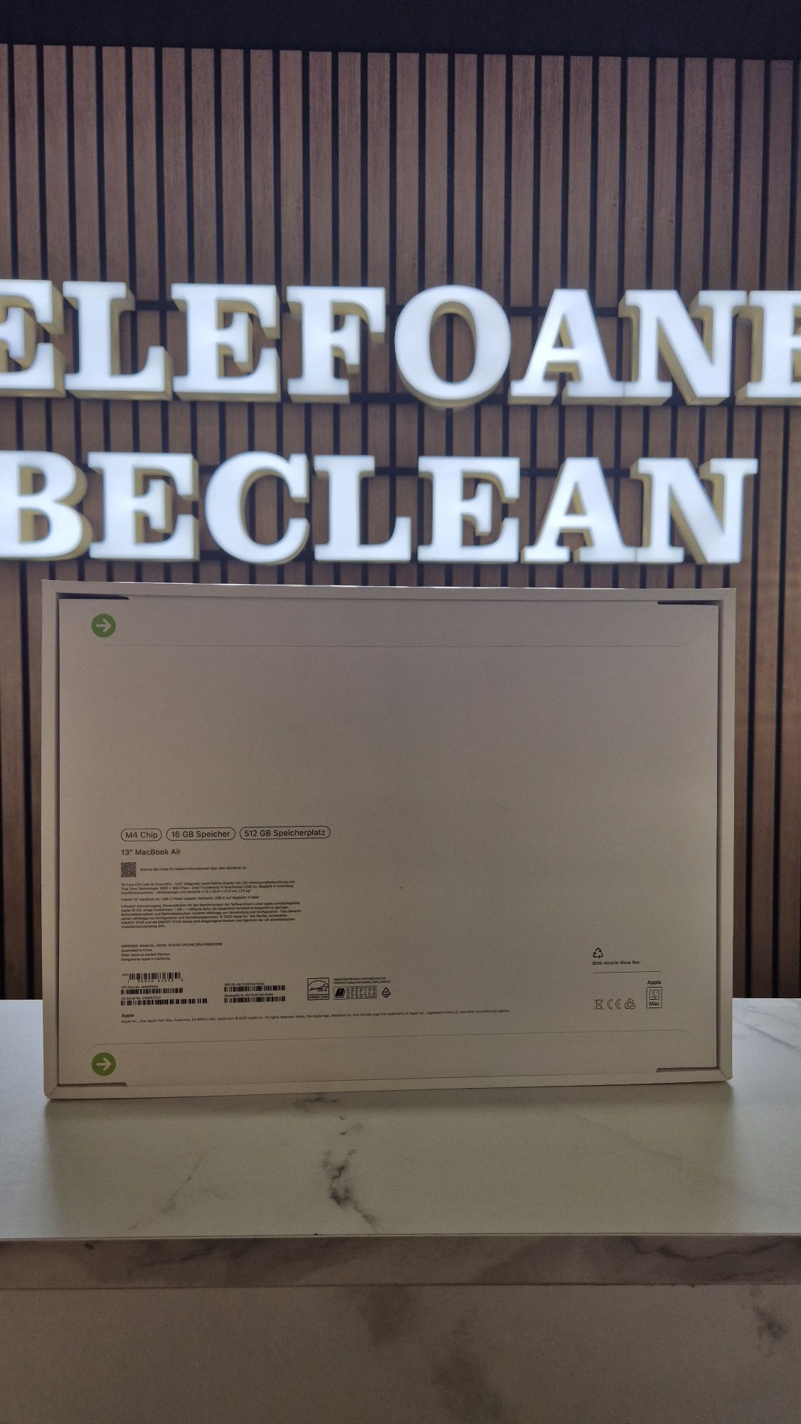MacBook Air 13-inch M4 512gb Silver