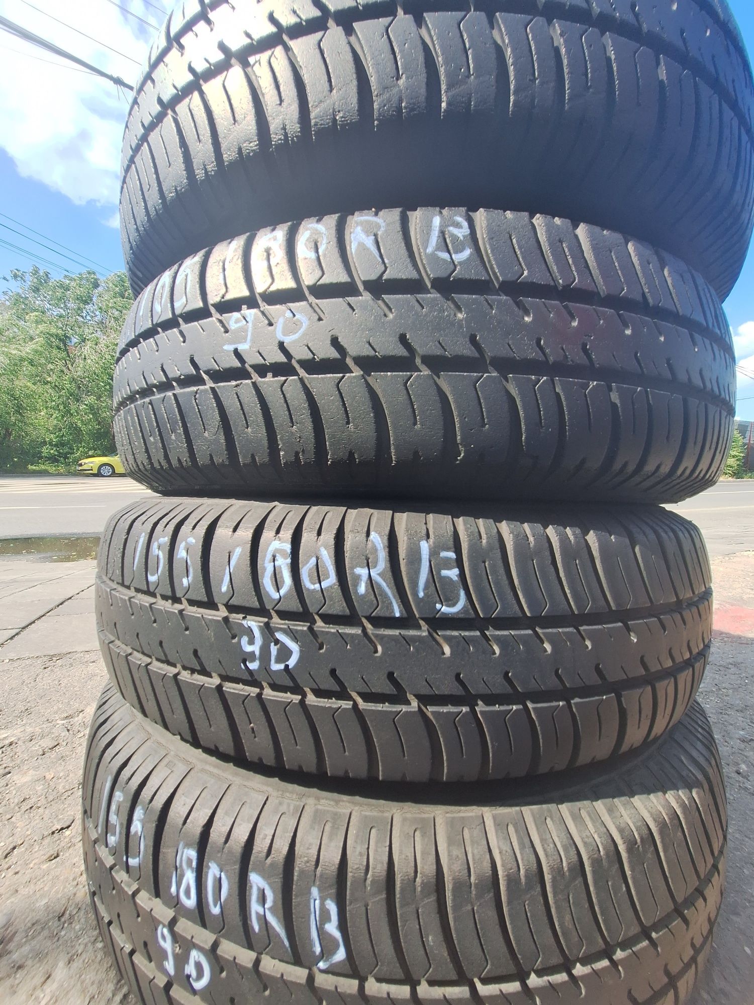 4 anvelope vara 155/80r13 Kleber Montaj Gratuit