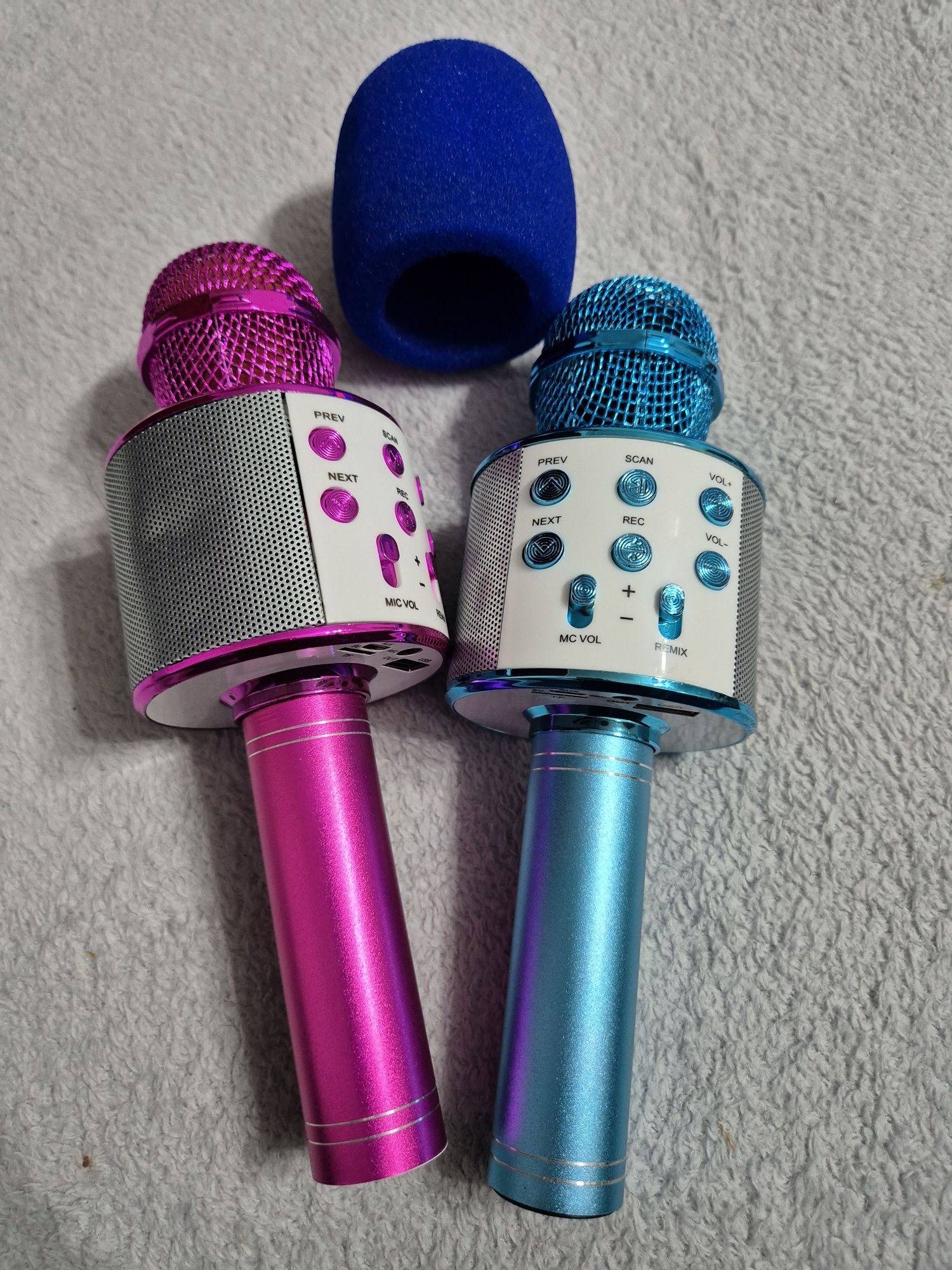 Microfoane karaoke copii doar Albastru