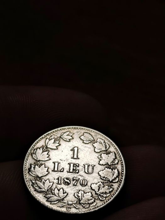 1 leu 1870 foarte rar