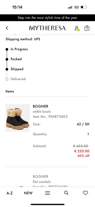 Боти BOGNER /оригинал/