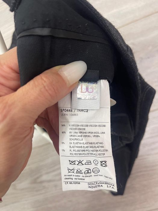 Pantaloni scurti din stofa D&G