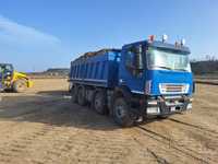 Iveco trakker 8x4 basculabil pe 3 parti