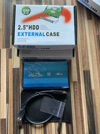 Rack Hdd extern laptop Sata 2.5 +cadou / gratis husa